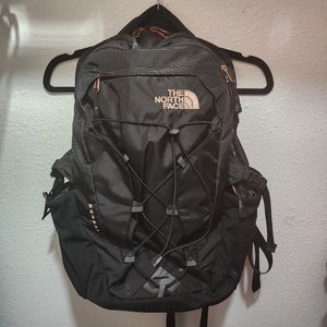 North Face Backpack Borealis Rose Gold